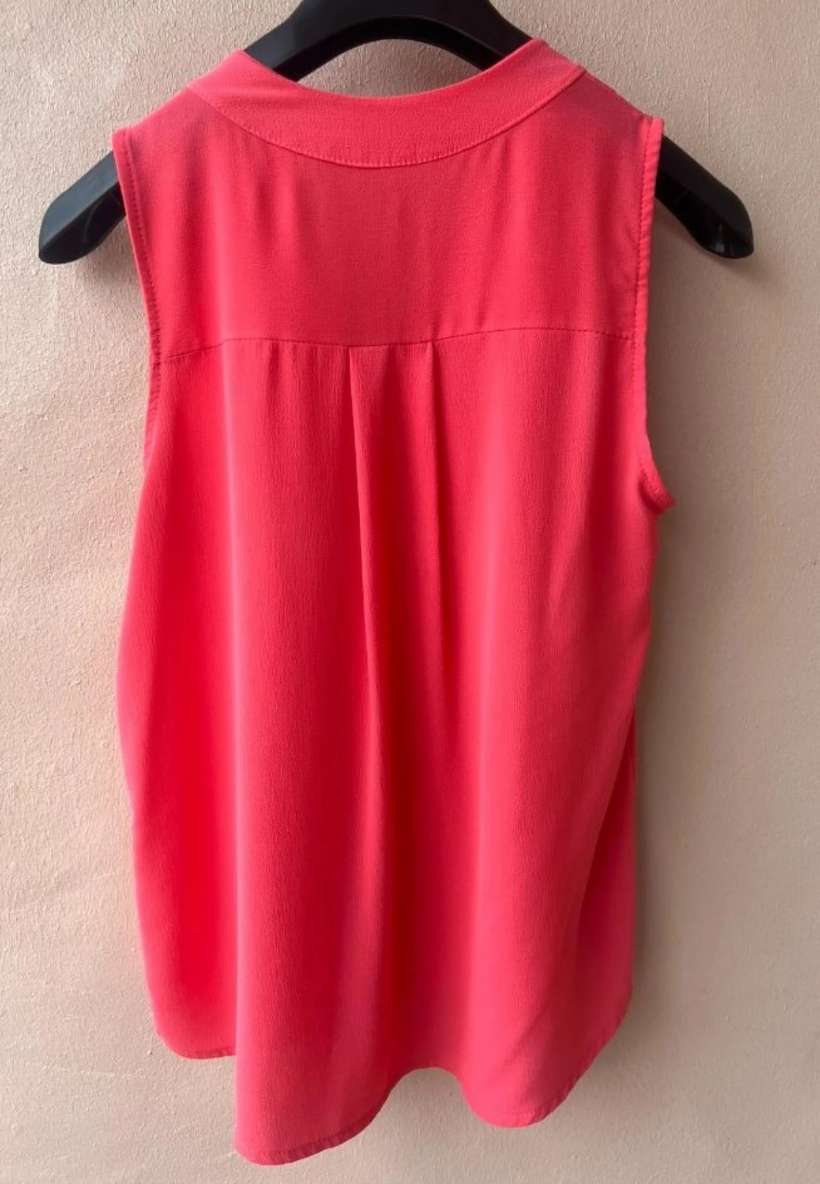 Bright pink blouse, new, size S/M – photo 2